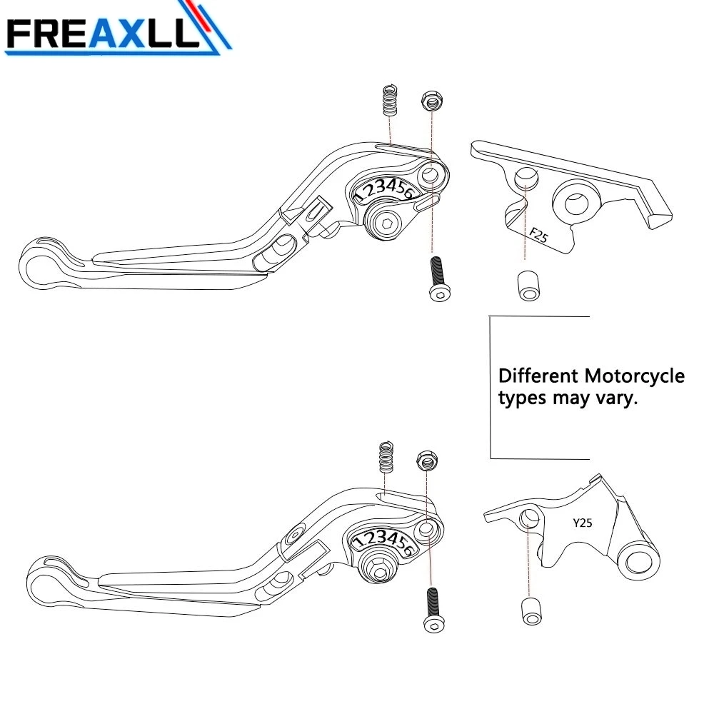 Для Yamaha WR125R WR 125R 2012 2016 2014 2015 2013 мото Регулируемый складной расширение ЧПУ Рычаги мотоциклов сцепные