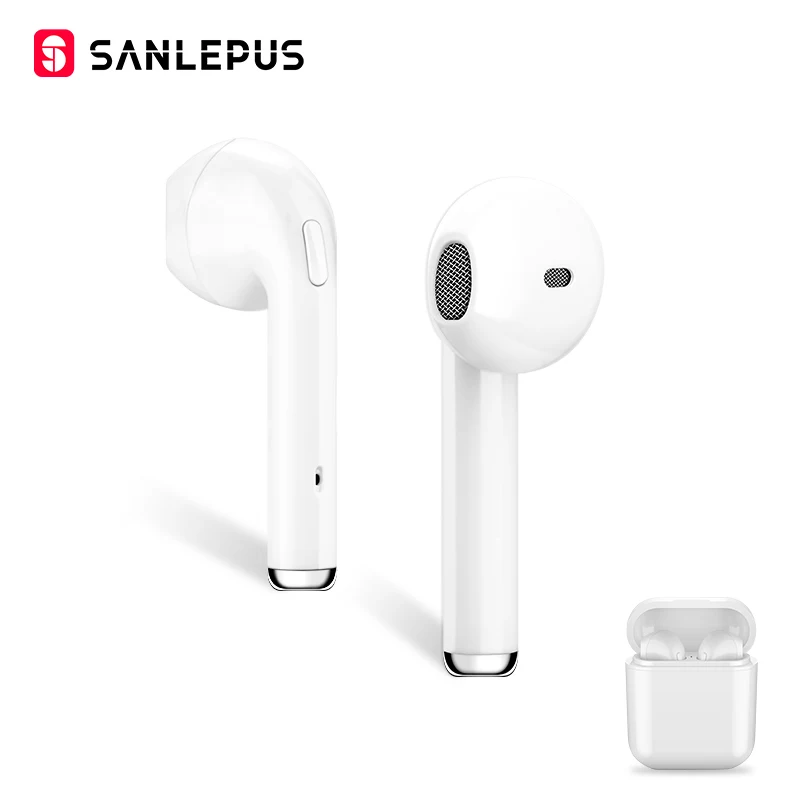 SANLEPUS i10 TWS 5.0 Wireless Bluetooth Earphone Stereo Earbud Headphone Mini Headset Upgrade For All Smart Phone SANLEPUS i10 TWS 5.0 Wireless Bluetooth Earphone Stereo Earbud Headphone Mini Headset Upgrade For All Smart Phone