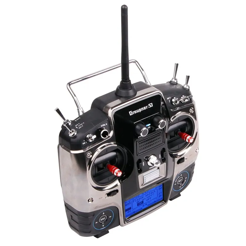 

Graupner Controller MX-20 Computer System 12 Channel 2.4GHz Transmitter Set Remote Control
