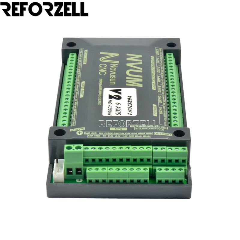 Ethernet порт NVEM 3 4 5 6 Axis Mach3 карта управления 250 кГц для маршрутизатора с ЧПУ движением