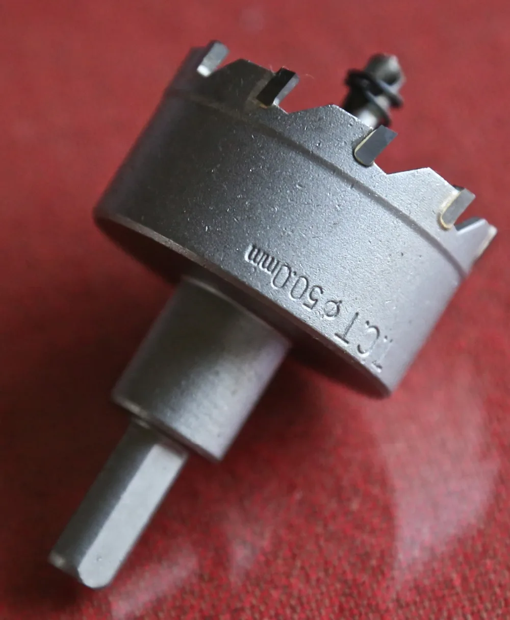 1pc of 50*90mm TCT hole saw drill bits core bits for stainless steel