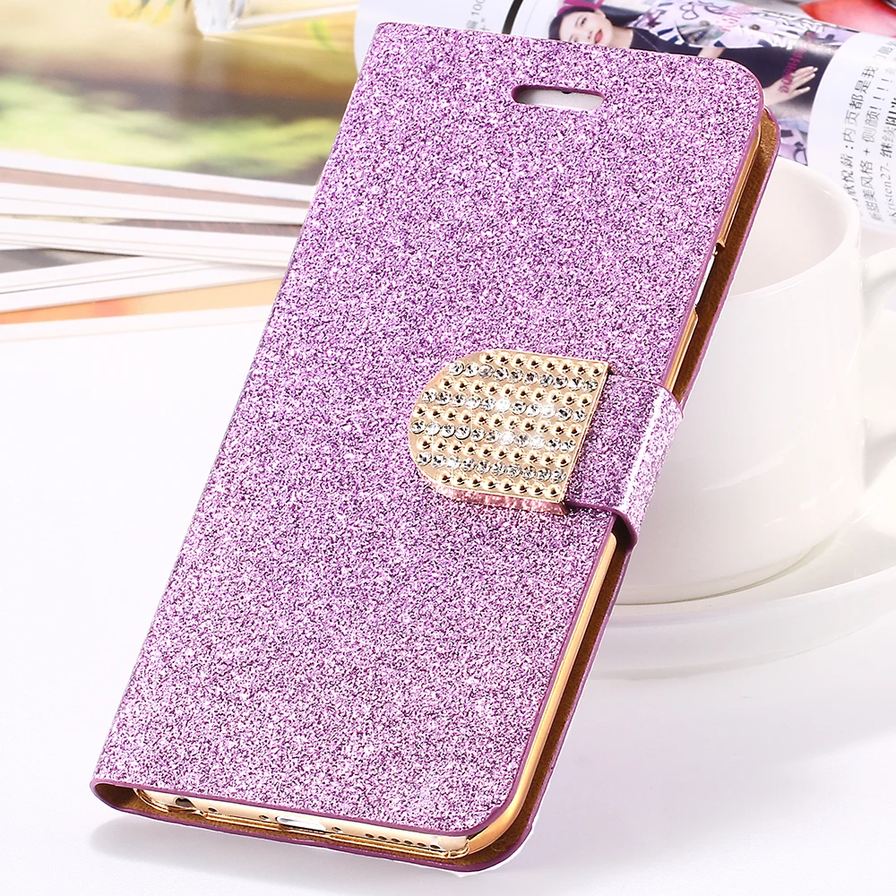 For Iphone 5s Case Luxury Women Girl Glitter Bling Diamond Leather Cas Etzetra