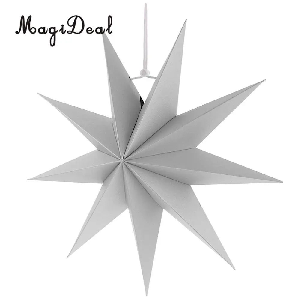 Paper Star Hanging Christmas  Home Party Decoration Wedding Prom Hanging