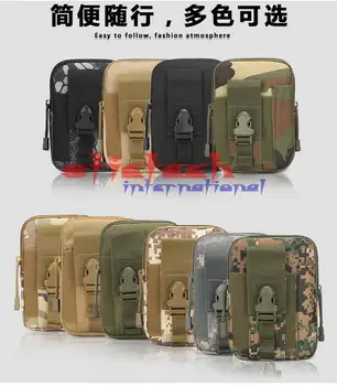 

by dhl or ems 100pcs Men Military Waterproof Waist Pack Purse Mini Bag Hot Lady Pouch