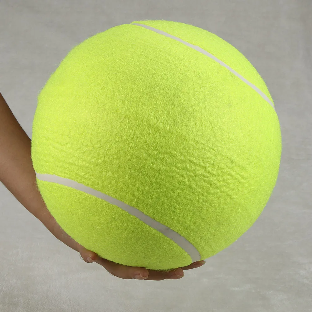 24CM Giant Tennis Ball For Pet Chew Toy Big Inflatable Tennis Ball