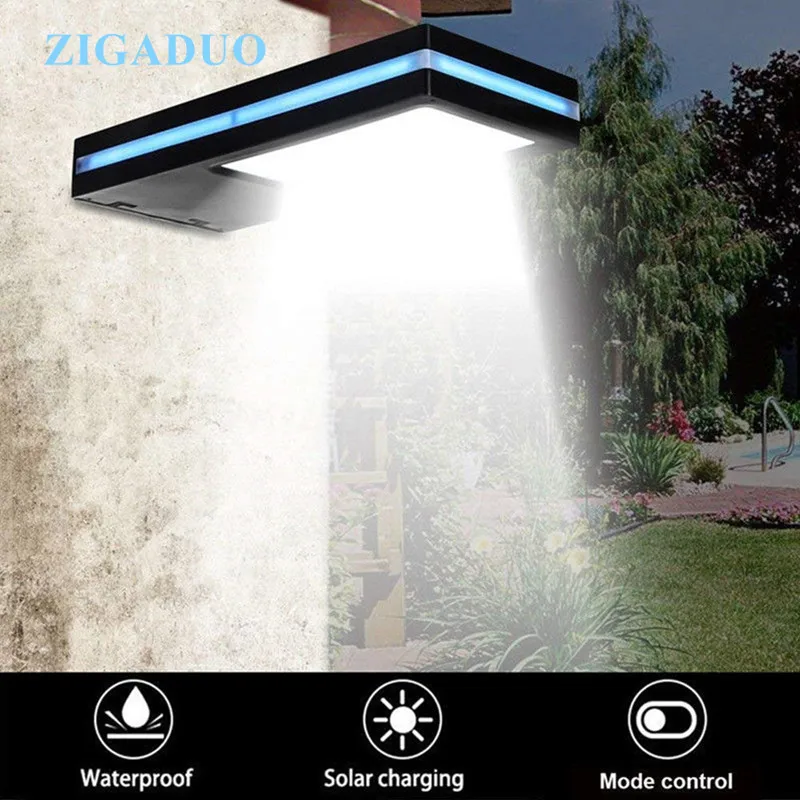 

144 LED Garden Solar Light IP65 Waterproof Solar Lamp Solar Motion Sensor Light for Wall Porch Lights Garden Light