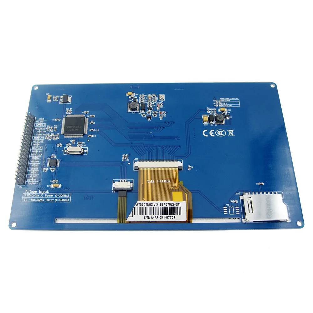 

1PCS 7" TFT LCD SSD1963 Module Display + Touch Panel Screen + PCB Adapter Build-in