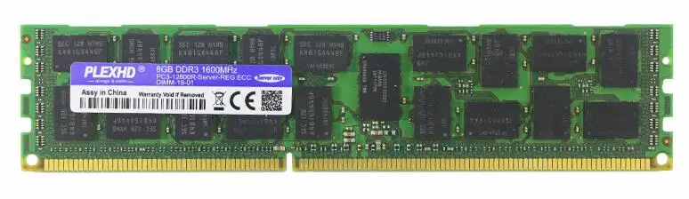 PLEXHD флеш-накопитель 16Гб 8Гб 4Гб X79 X58 2011 LGA2011 DDR3 PC3-10600R 12800R 14900R ECC REG 1866 МГц 1600 1333 МГц ПК Оперативная память сервера памяти Оперативная память