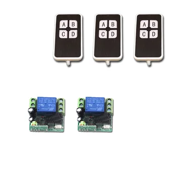 

12v 1CH Wireless Remote Control Switch 10A RF Remote Controller 1 CH Receiver & 4CH Transmitter 315Mhz/433Mhz