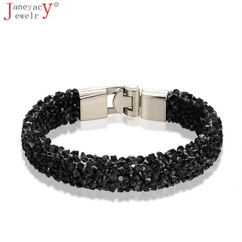 10 Color Luxury Rhinestone Crystal CZ Bracelet for Women 1