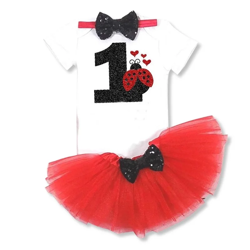 0-12M Infant Baby Girl Clothes 4pcs Clothing Princess Dresses Stocking Headband Newborn Kid Clothes First Birthday Party Outfits HTB1CU FSpXXXXcoapXXq6xXFXXXi - 0-12M Infant Baby Girl Clothes 4pcs Clothing Princess Dresses Stocking Headband Newborn Kid Clothes First Birthday Party Outfits