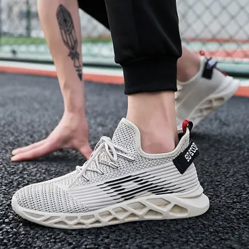 

Men Sneakers 2019 Fashion Brand Men Shoes Mesh Breathable Men Casual Canvas Shoes Comfortable Outdoor Male Sport Running Shoes