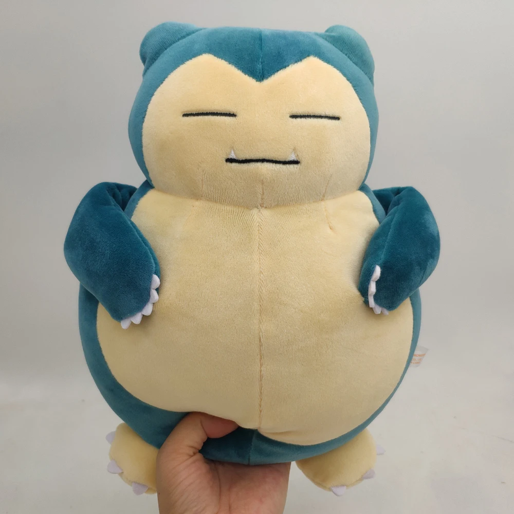 Pokemon Подлинная SNORLAX Jumbo плюшевая игрушка мягкая кукла 28 см Новинка|Персонажи
