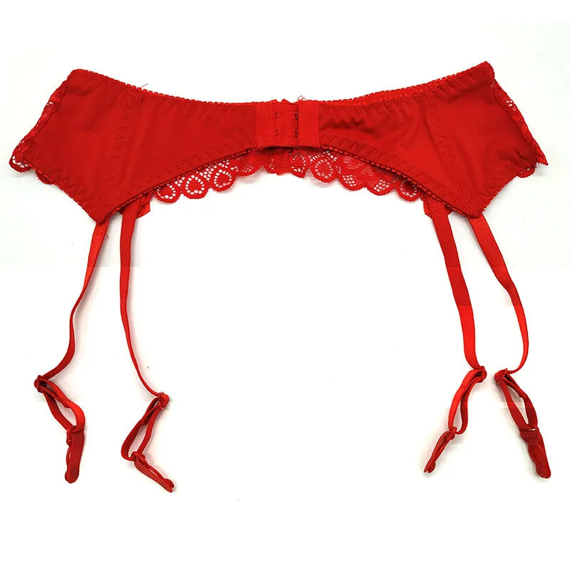 Women Double Breasted Garter Belt Adjustable Suspender Belt Sexy Garters For Stockings Temptation Strumpfband Wedding Suspenders