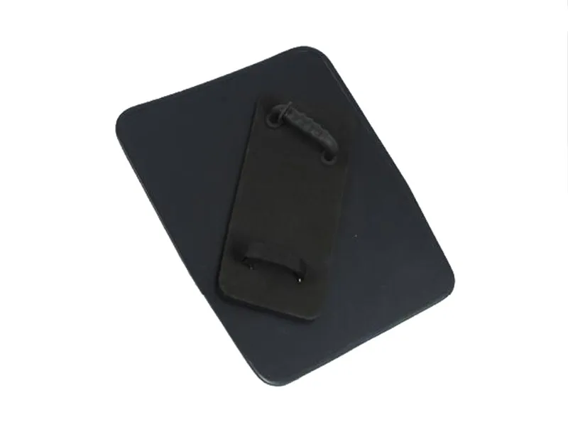 Lightweight NIJ IIIA Hand-hold Military Protection PE Bulletproof Shield Ballistic Armor Shield For Police Security