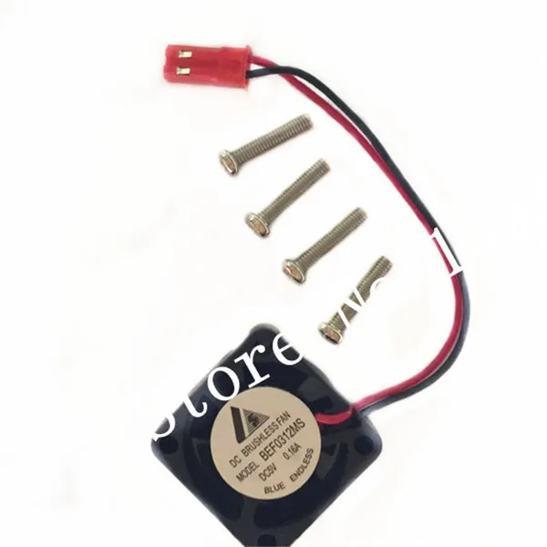 

2Pcs RC Car High Speed Cooling Fan 25*25mm for Motor Heat Sink DC Brushless Fan DC 5V 0.16A For RC Remote Control car