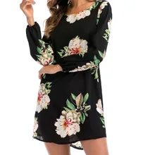 

2018 New Spring Summer Dress Cute Flower Printed Women Dress Vestido Round Collar Femme Fashion Backless Bow Print Dresses