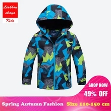 2018 New Cool Spring Fashion Children s Jacket Coat Winter Kids Boys Rain Outerwear Sporty Hoodie