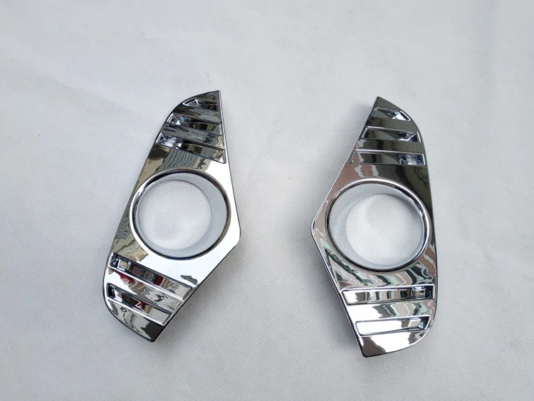 for toyota rav4 rav 4 xa50 2019 2020 Front fog light trim cover car accessories  plastic Chrome