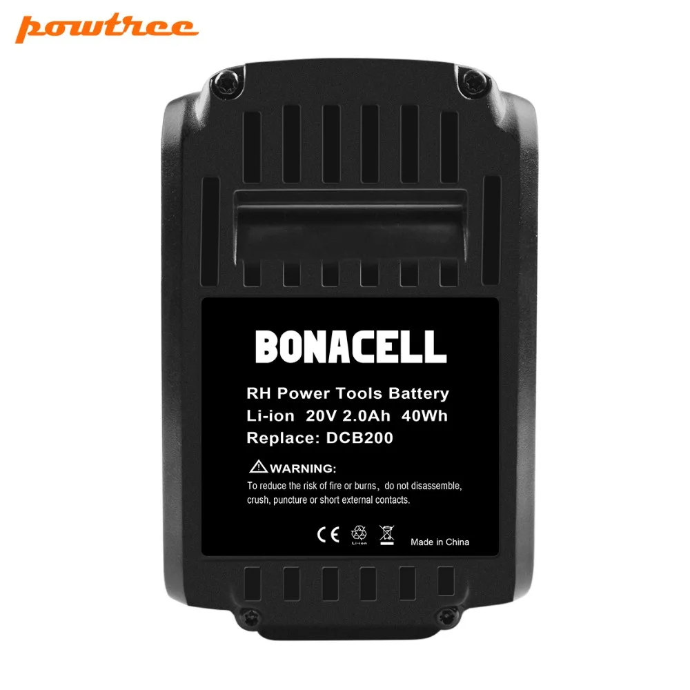 Литий ионный аккумулятор для электроинструмента DEWALT DCB203 DCB181 DCB180 DCB200 DCB201 DCD996 20 в