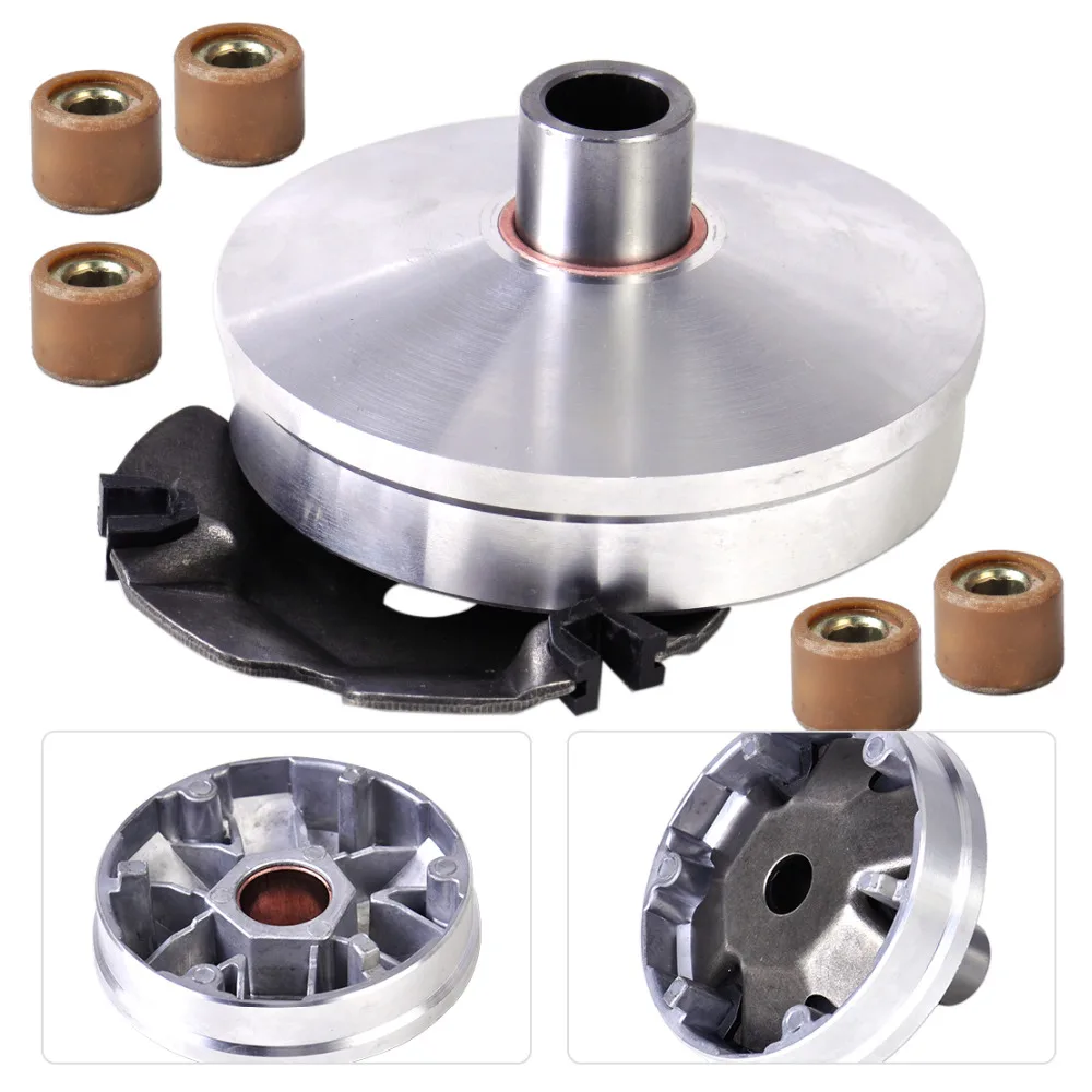 

beler Variator Roller Clutch Weights Set Fit for 4 Stroke GY6 QMB139 50cc Scooter ATV High Performance