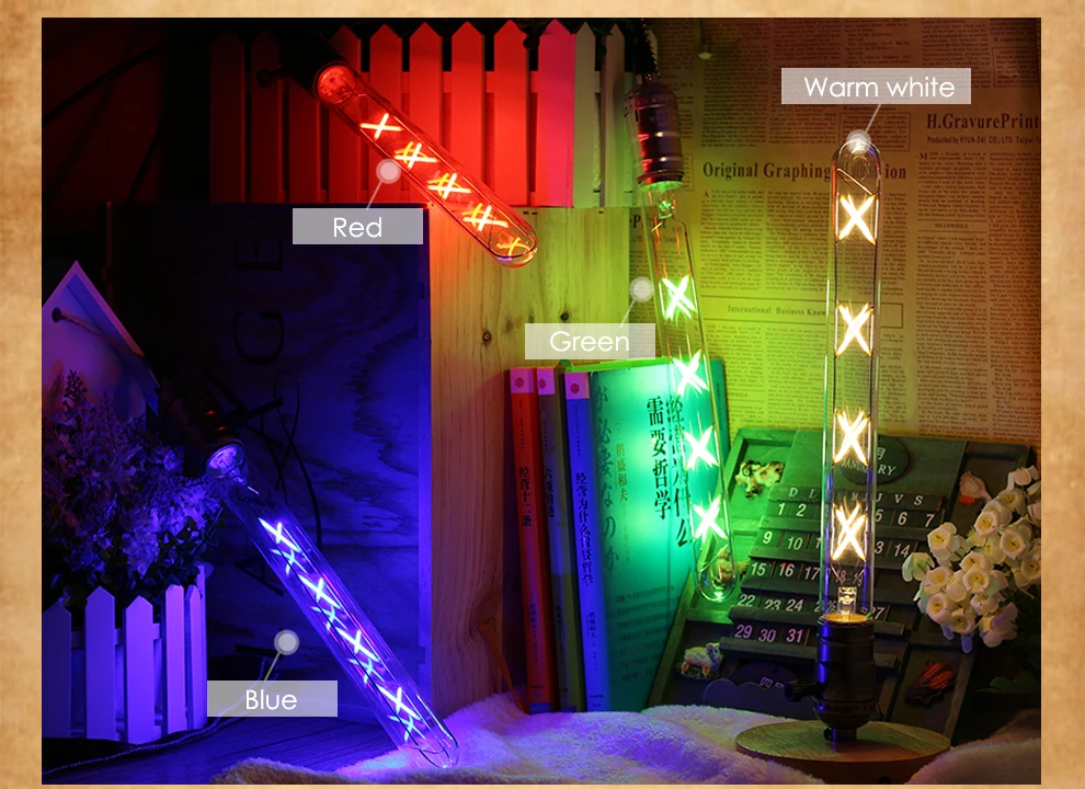 8W T300 LED Tubular Filament Bulb  (15)