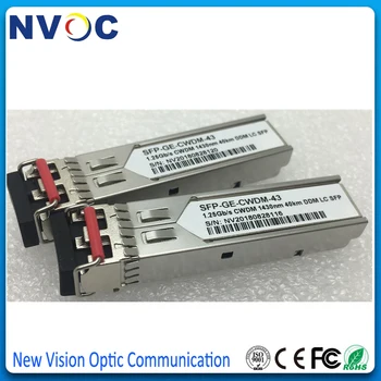 

1.25G 1430nm 40km 1270-1610nm Dual Fiber LC CWDM SFP Transceiver Module with DOM Function,1.25G LC CWDM SFP with DDM