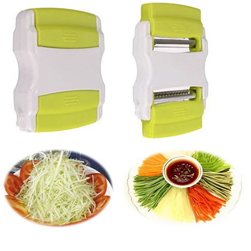

Home Kitchen Tool Double Ended Vegetable Cutter Potato Carrot Peeler Fruit Slicer