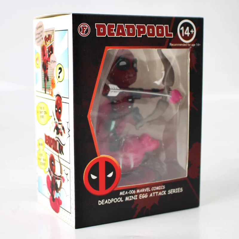 Новые горячие игрушки Дэдпул мини яйцо атака серии MEA-003/MEA-006 Deadpool кукла Фигурка ПВХ фигурка Коллекционная модель игрушки