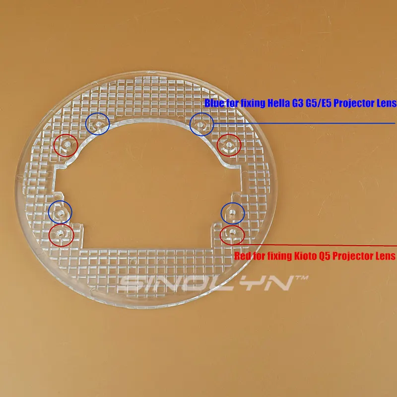 المصباح التحديثية DIY العالمي الانتقال تصاعد قوس الإطار استبدال ل كويتو/هيلا Q5 G3/G5 E5 ثنائية جهاز عرض مزود بإضاءة زينون عدسة