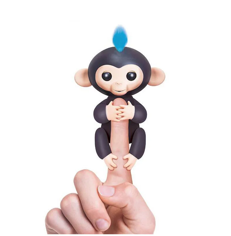 Happy Monkey Игрушка палец обезьяна игрушка Интерактивная детская Умная игрушка Совет обезьяна Умная Электронная ПЭТ палец игрушки «обезьяна»