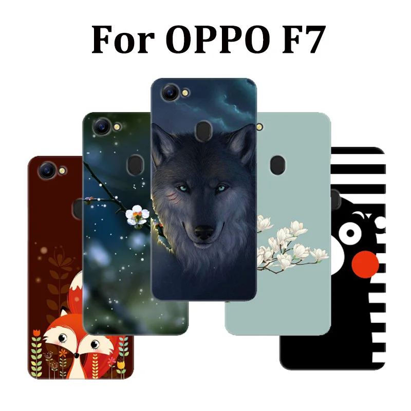 Высококачественный защитный чехол для OPPO F7 чехол стильная футболка с изображением персонажей видеоигр Мягкая силиконовая Обложка с изображением OPPOF7 чехол для телефона чехол для OPPO F 7 защитный чехол для OPPO F7 coque fundas