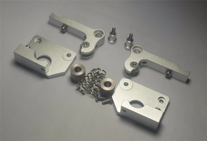 Peças de Alumínio Todo o Metal Pacote de Atualização Flashforge Impressora Duplo-extrusora Kit 1.75mm 3d Mk9 4 Flashforge 3d impressora peças de alumínio todo