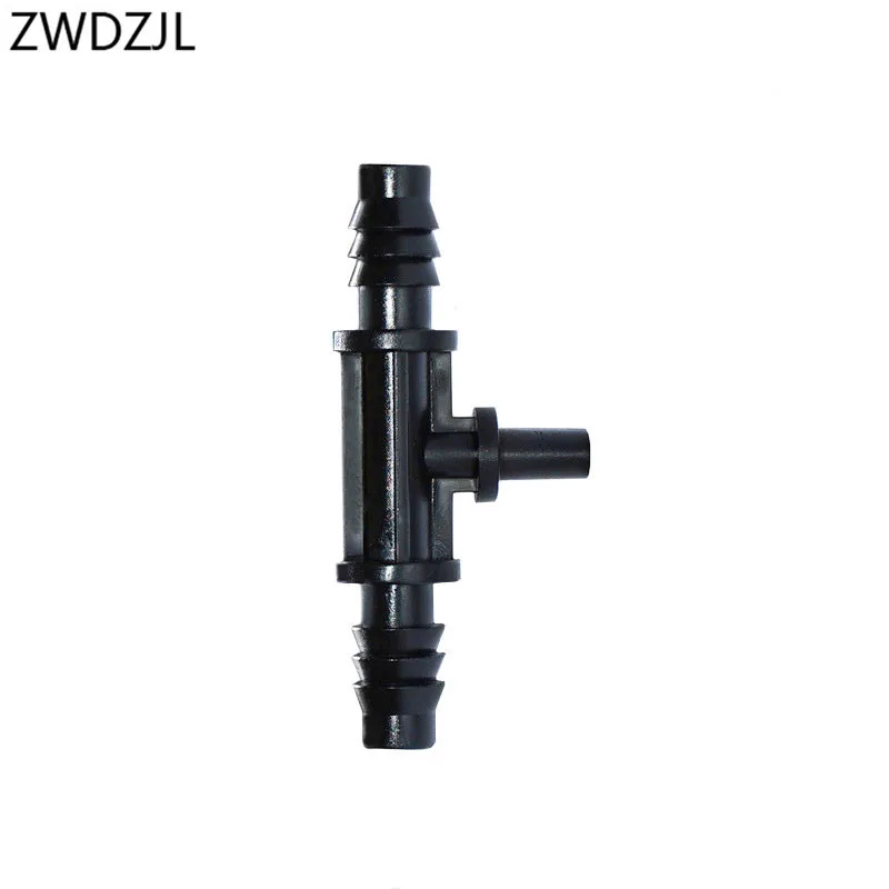 

Garden hose nozzle connector barbed 8/11 to the 6mm mist connector garden irrigation tee sprinkler adapter 7 pcs