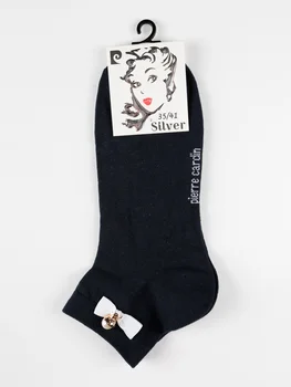 

Short stockings with bow and Pearl