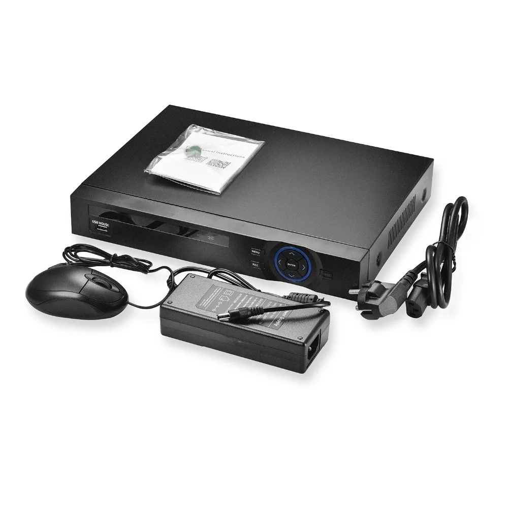 Сетевой видеорегистратор FULL HD 48 В 4 канала 1080P IEEE802.3af|cctv bracket|cctv security camera testercctv lens |