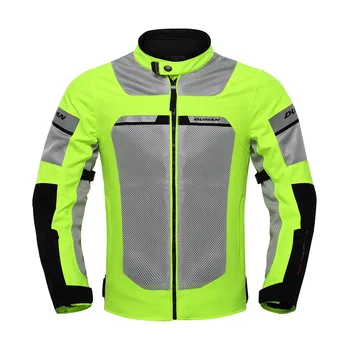 

2018 Fluorescent green mesh with waterproof breathable motorcycle racing bikes jacket