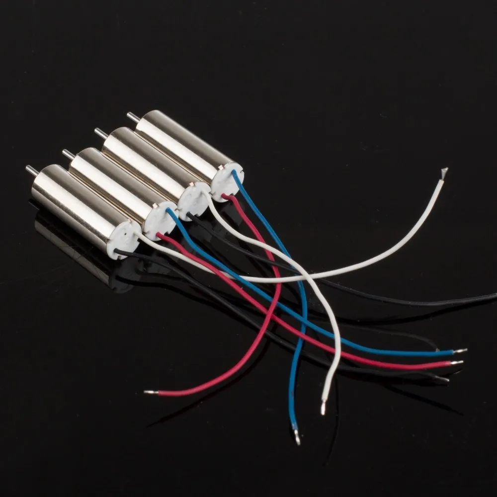 

4pcs x4 H107L 2.4G RC Quadcopter RC drone parts 2pcs Main Motor A+2pcs Main Motor B
