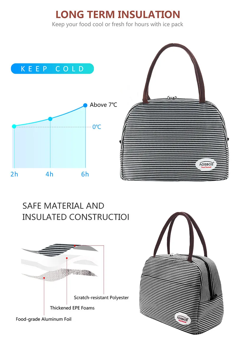 Bolsas p/ almoço