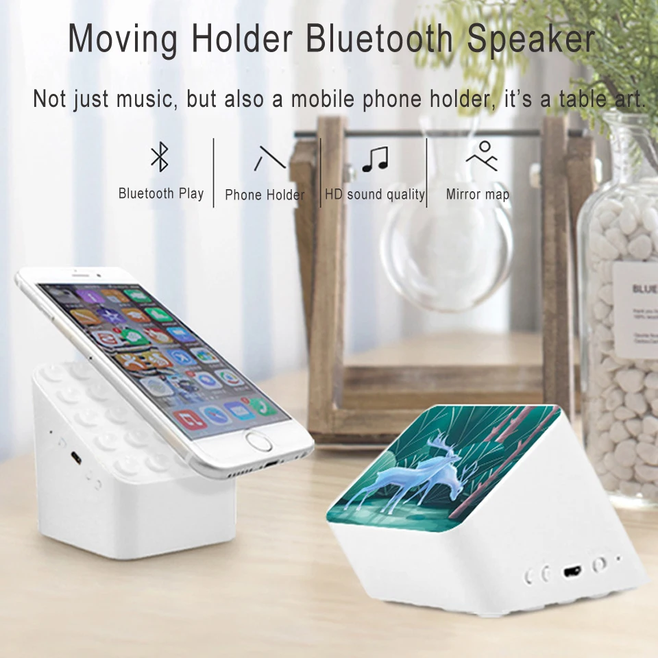 M1 Phone Holder Bluetooth Speaker (3)