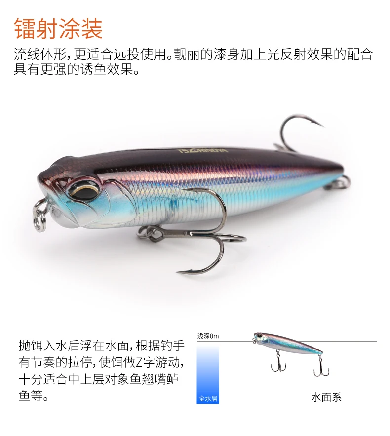 pesca de mar 2 tamanhos 10g 21g