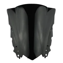 Черные мотоциклетные ботинки в стиле ABS двойное стекло лобовое стекло протектор ветрового стекла для Yamaha YZF R25 R3 2013