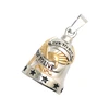 Restock Unisex 316L Stainless Steel Ride To Live, Live To Ride Cool Eagle Stars Biker Have Sound Ring Bell Pendant Newest Gift 4