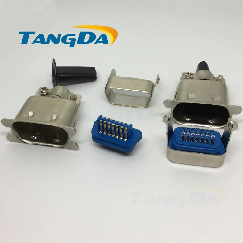 

57-14P 14P 30140 14pin Printer interface Cable plug Welded wire line Male head Connectors