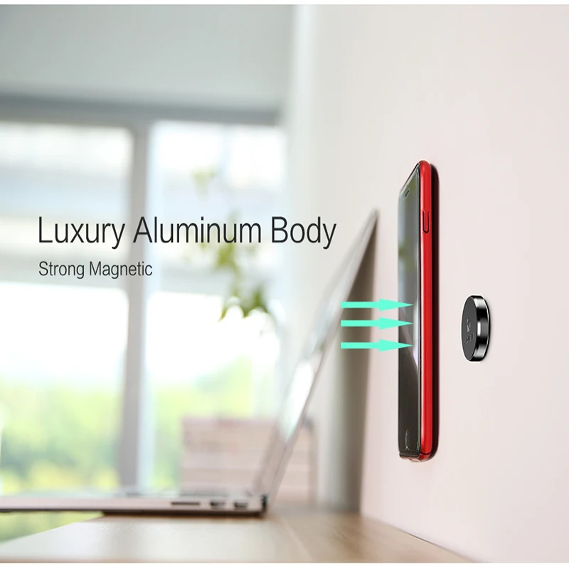  FLOVEME Metall Magnet Auto Telefon Halter Magnetische Wand Schreibtisch Metall Magnet Aufkleber Han