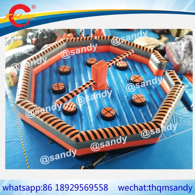 

free sea shipping to port,smack inflatable meltdown/ inflatable wipe out bouncer toy /inflatable wipeout obstacle