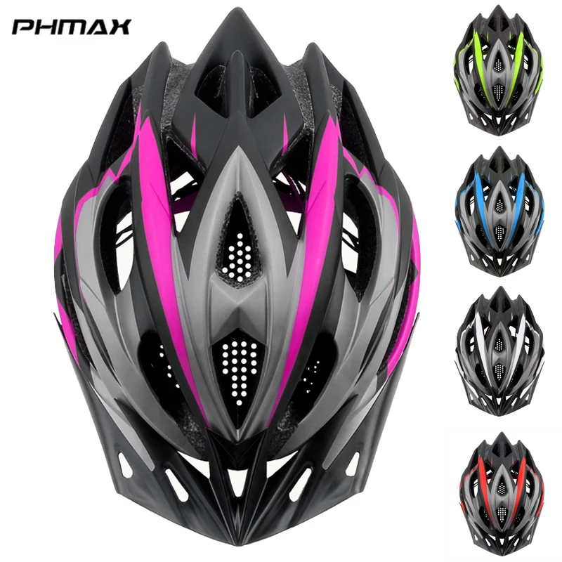 

PHMAX Pro Women Bicycle Helmets 2019 ultralight MTB Bike Helmet Mountain Road Bike Integrally Molded Cycling Helmet