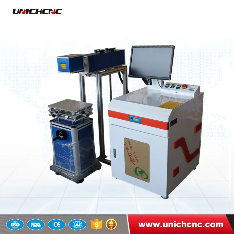 

RF metal tube laser co2 marking machine