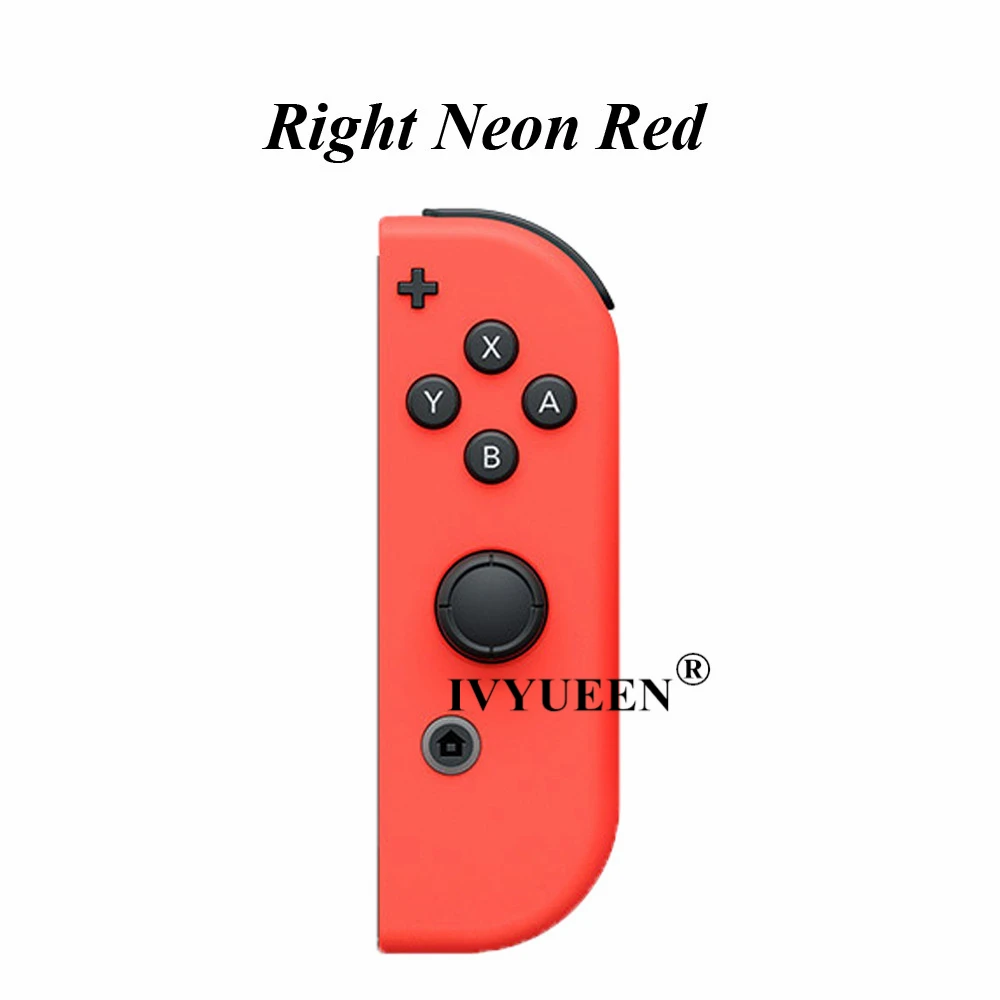 IVYUEEN/сменный чехол-накладка для пульта дистанционного управления Kind Switch NS Joy-Con, чехол для контроллера JoyCons, зеленый, розовый, белый, запасные части