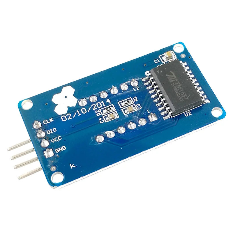 MCIGICM 4 битный цифровой трубчатый светодиодный дисплей модуль с часами TM1637 Raspberry
